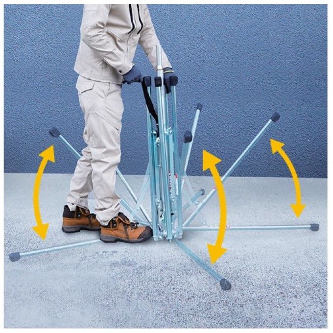 Balon de iluminare pentru situatii de urgenta 800W - 110.000 lumeni – 4,7 m inaltime